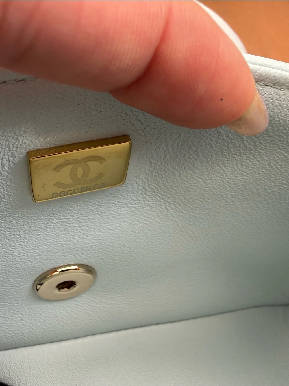 CHANEL light blue